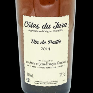 Vin de paille 2014 - Jean-François Ganevat - Étiquette