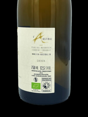 Octopus 2022 - domaine l'Austral blanc - Saumur, vin de Loire - Contre étiquette